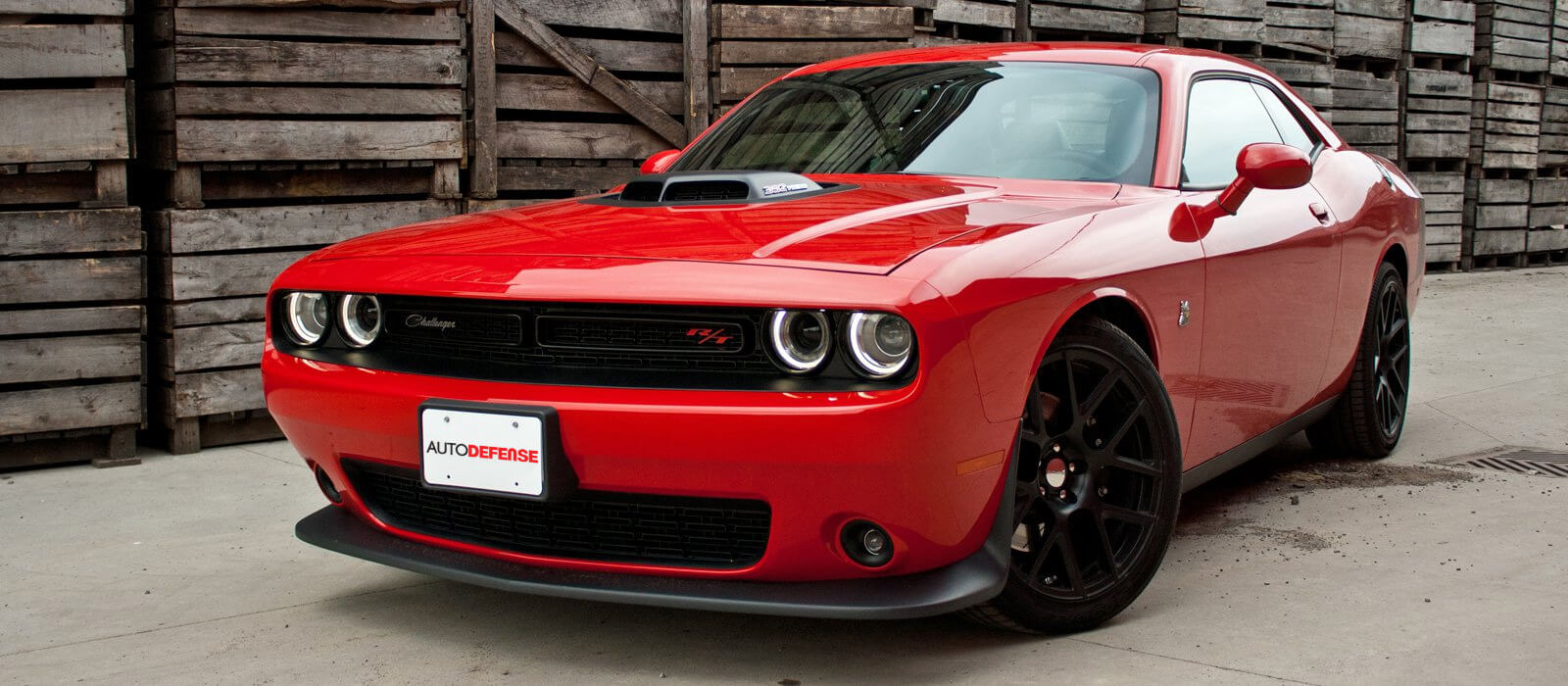 Red Car 3/4 View