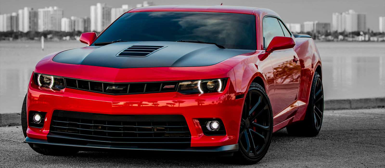 Red And Black Car